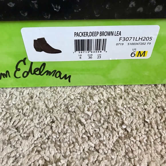 NEW! Sam Edelman Packer leather booties - Picture 10 of 10